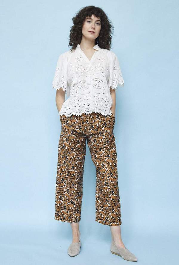 Christine Alcalay Pleated Trouser Christine Alcalay Pleated Trouser