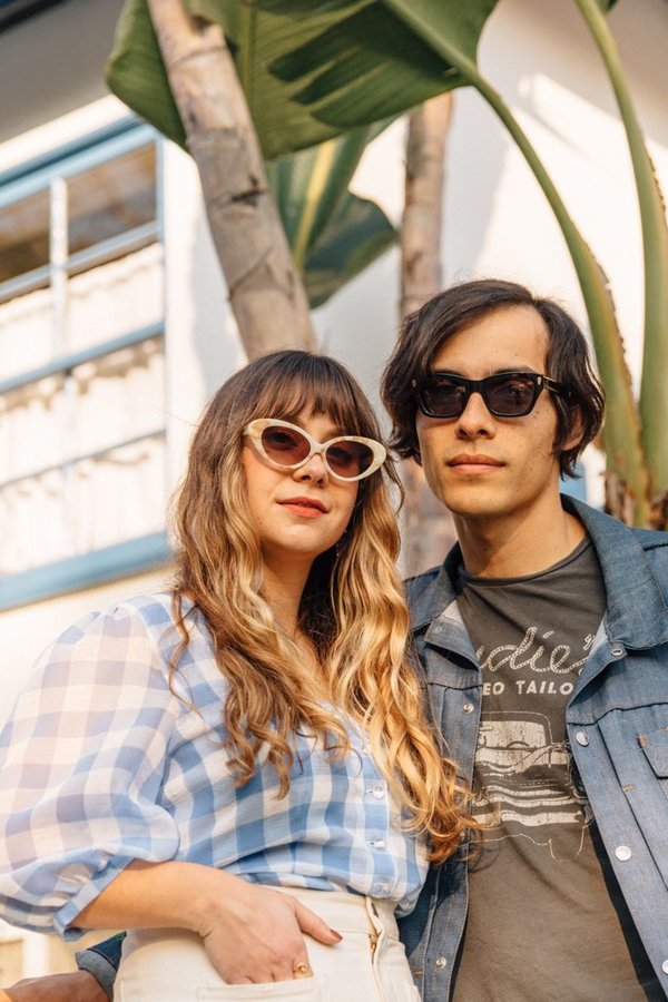 Velvet Canyon Ruby Tuesday Sunglasses - Marble | Garmentory display picture 1