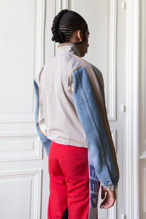 martine rose hybrid track jacket