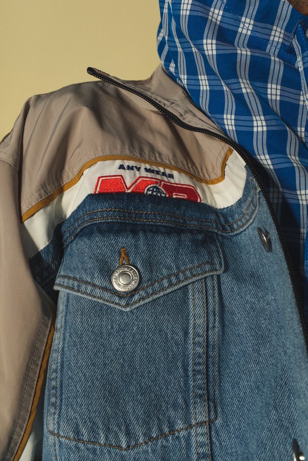 martine rose hybrid track jacket