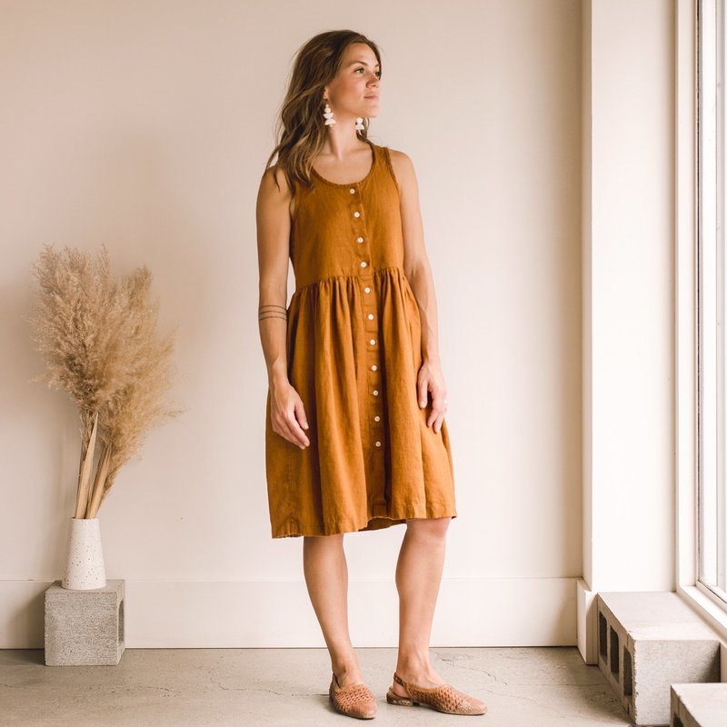 chinese dress ladies Beaton Linen House Dress