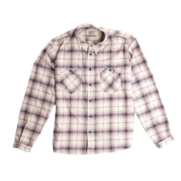 Indigofera Holden Shirt - White/Blue/Red Indigofera Holden Shirt - White/Blue/Red