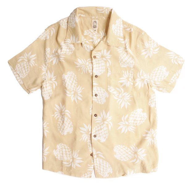 KATO Wrench Aloha Short Sleeve Shirt - Beige KATO Wrench Aloha Short Sleeve Shirt - Beige