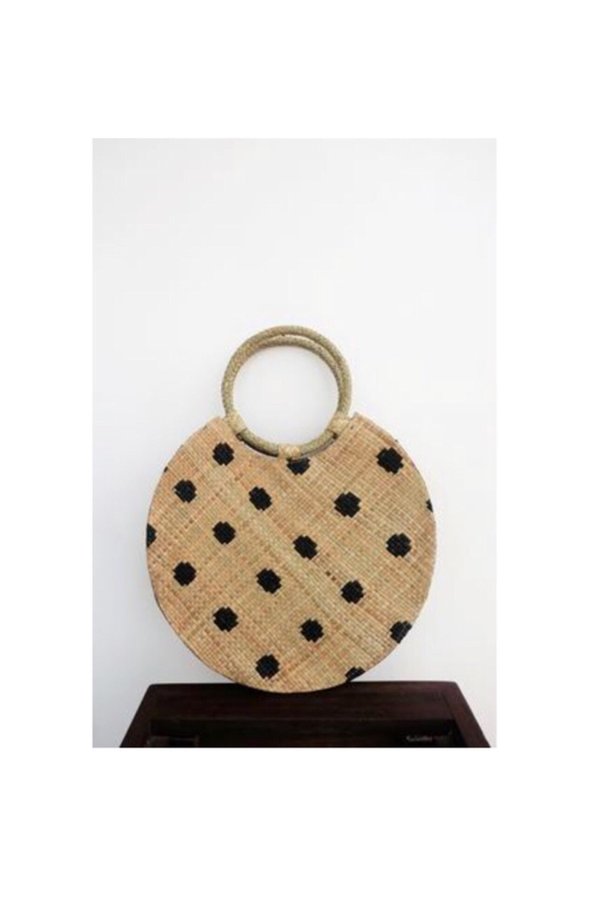 Bello polka dot bag - natural/black Bello polka dot bag - natural/black