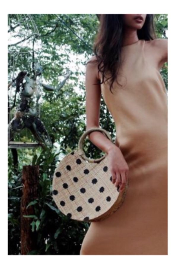Bello polka dot bag - natural/black Bello polka dot bag - natural/black