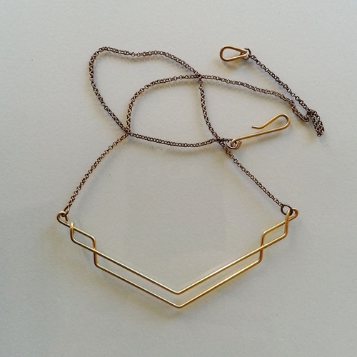 Hellbent Single-line Necklace Hellbent Single-line Necklace