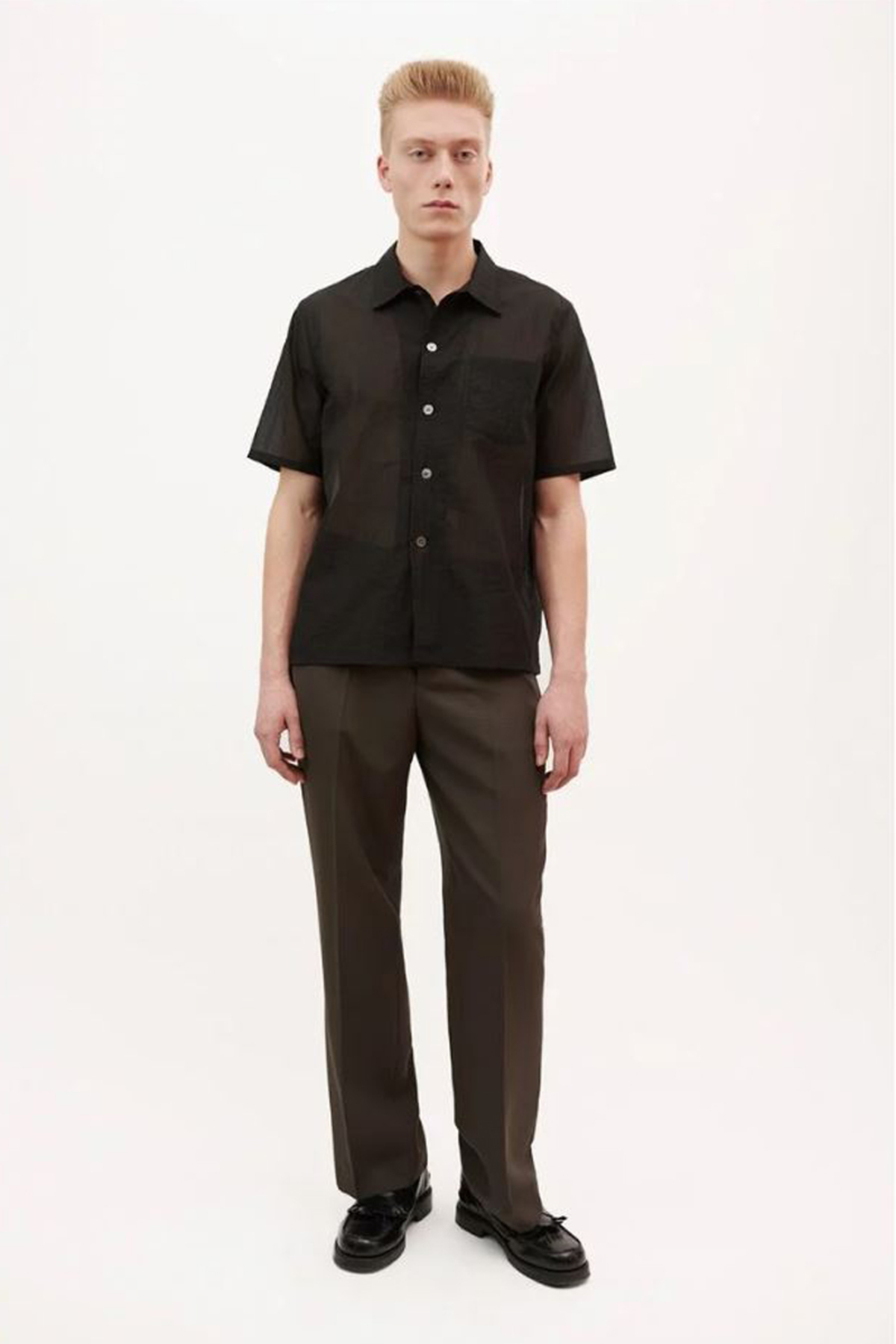 OUR LEGACY WASHED WOOL CHINO 24 - MUDD | Garmentory