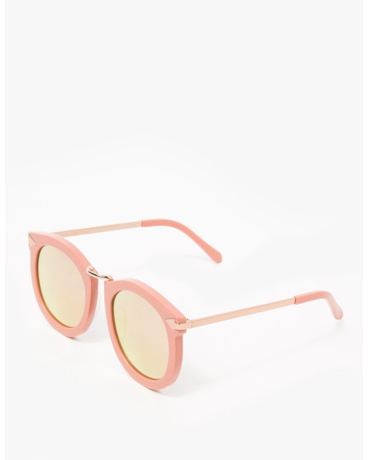 Karen Walker 'Super Lunar' Rose Pink Sunglasses Karen Walker 'Super Lunar' Rose Pink Sunglasses