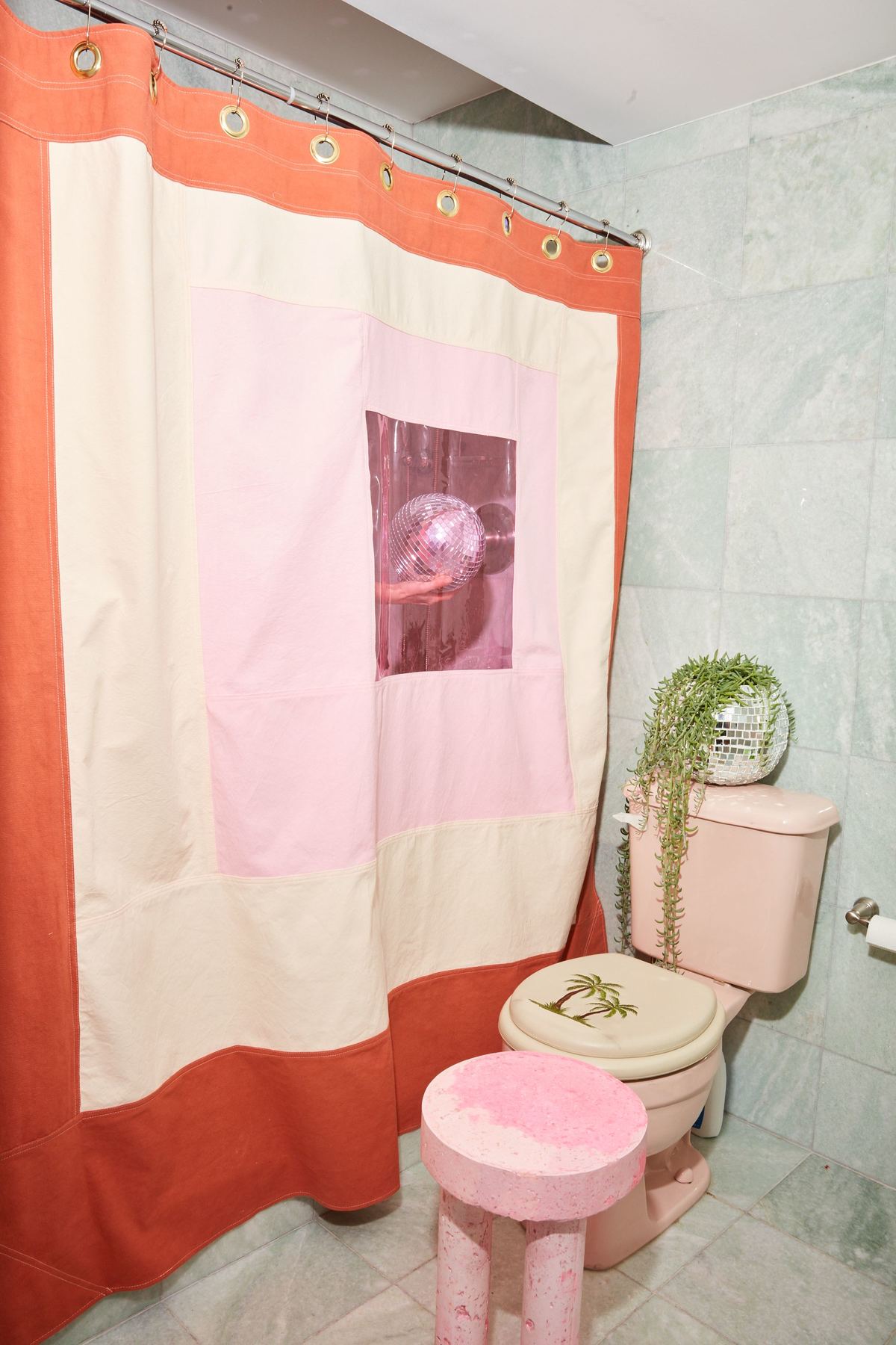 quiet town Marfa Shower Curtain Garmentory