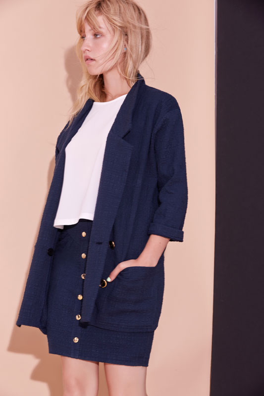 Eve Gravel Ice Cream Blazer Eve Gravel Ice Cream Blazer
