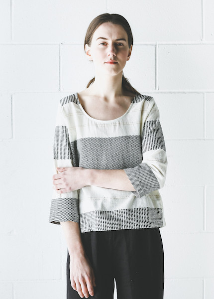 Ace & Jig - Turnaround Pullover in Goddess Ace & Jig - Turnaround Pullover in Goddess