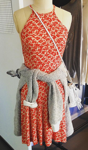 CLAYTON Beckett Dress - Red Flower CLAYTON Beckett Dress - Red Flower