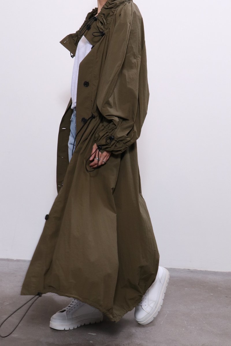 Henrik Vibskov Exhale Parka - Military Green | Garmentory