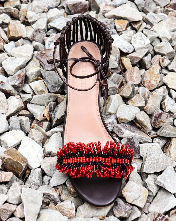 Ulla Johnson AMIRA HEEL - Crimson Ulla Johnson AMIRA HEEL - Crimson