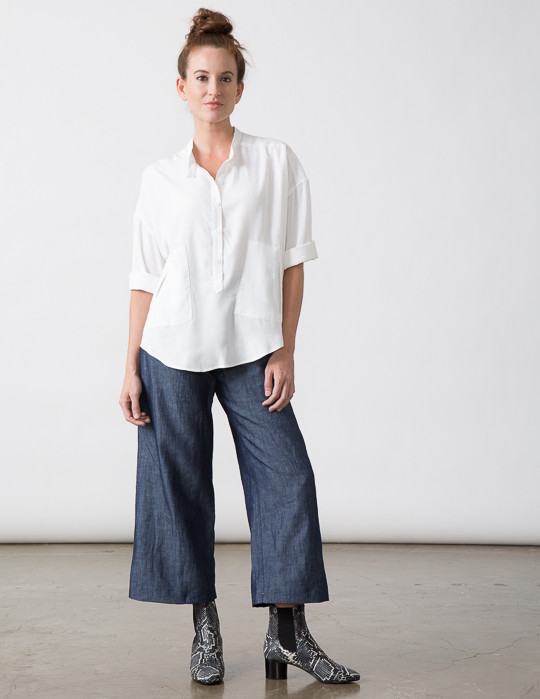 SBJ Austin Isabel Top in White SBJ Austin Isabel Top in White