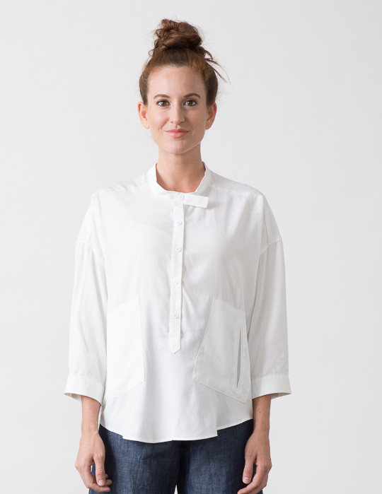 SBJ Austin Isabel Top in White SBJ Austin Isabel Top in White