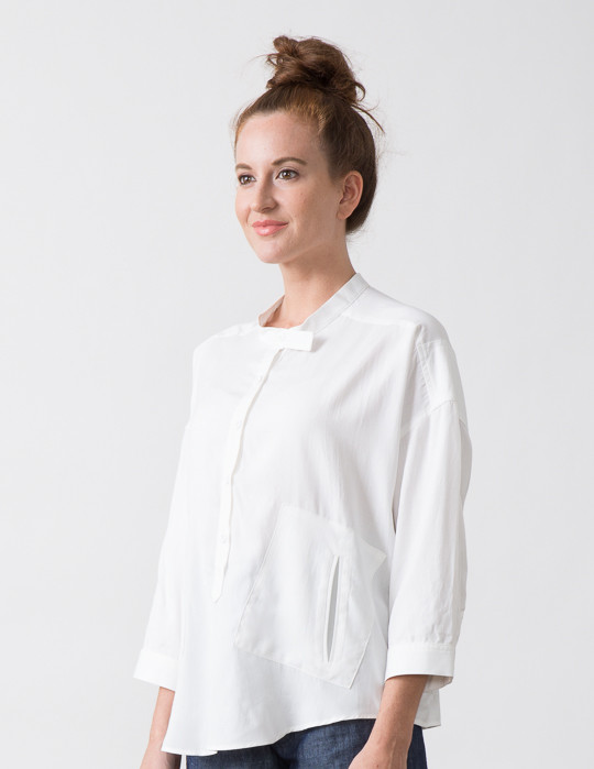 SBJ Austin Isabel Top in White SBJ Austin Isabel Top in White