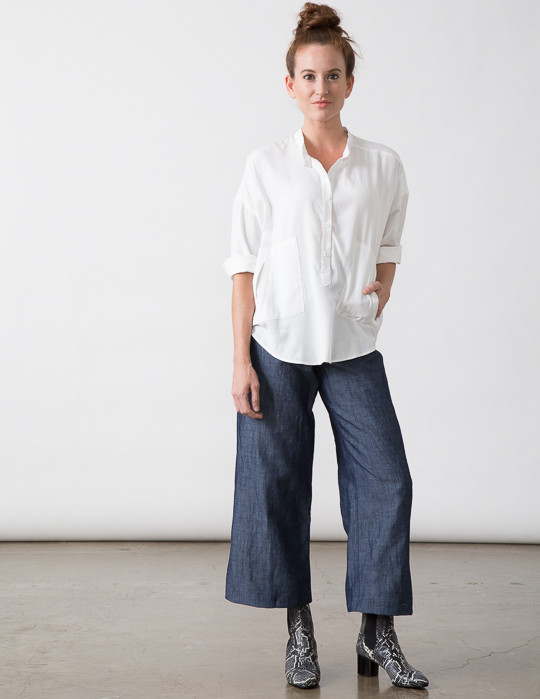 SBJ Austin Isabel Top in White SBJ Austin Isabel Top in White