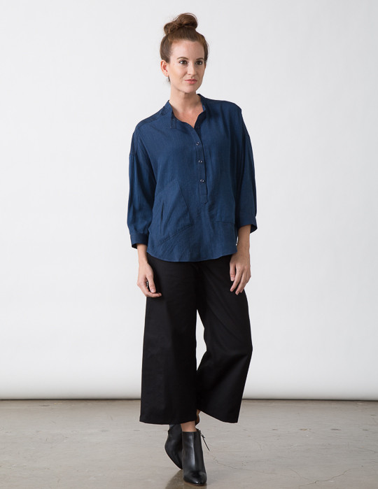 SBJ Austin Isabel Top in Navy SBJ Austin Isabel Top in Navy