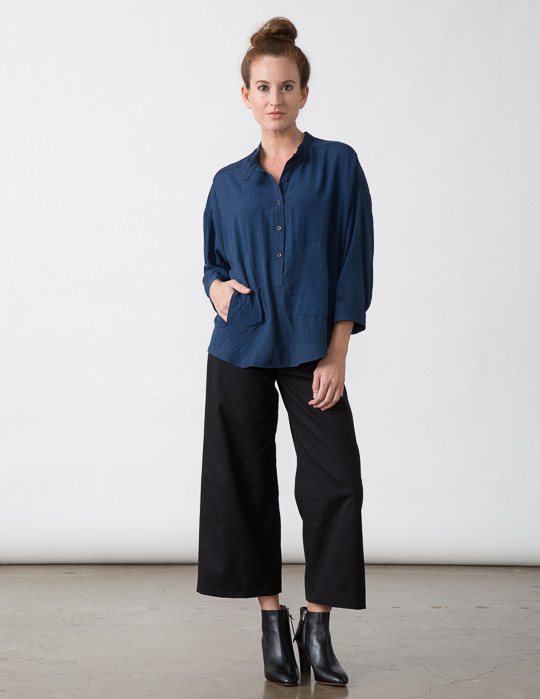 SBJ Austin Isabel Top in Navy SBJ Austin Isabel Top in Navy