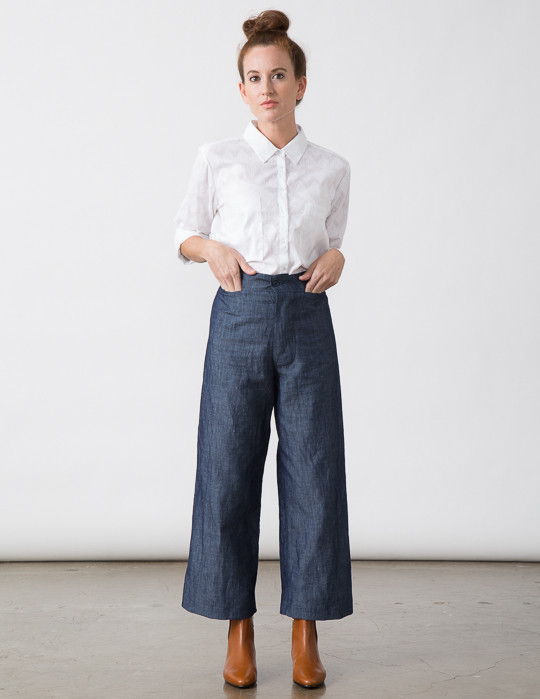 SBJ Austin Jane Top in White Teardrop Print SBJ Austin Jane Top in White Teardrop Print