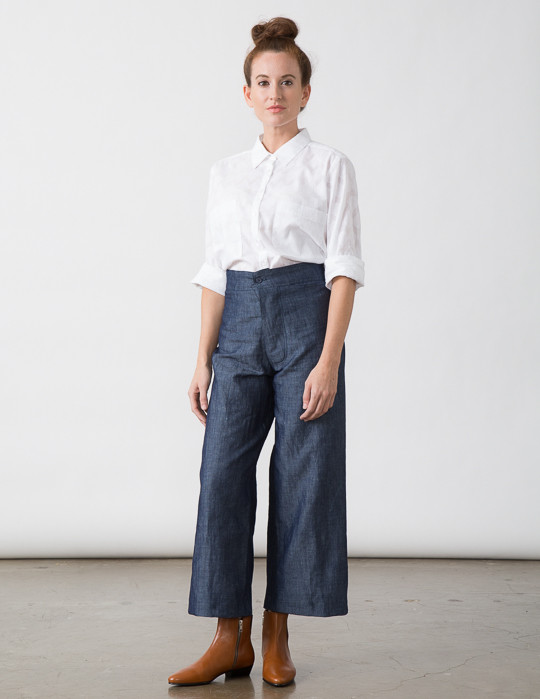 SBJ Austin Jane Top in White Teardrop Print SBJ Austin Jane Top in White Teardrop Print