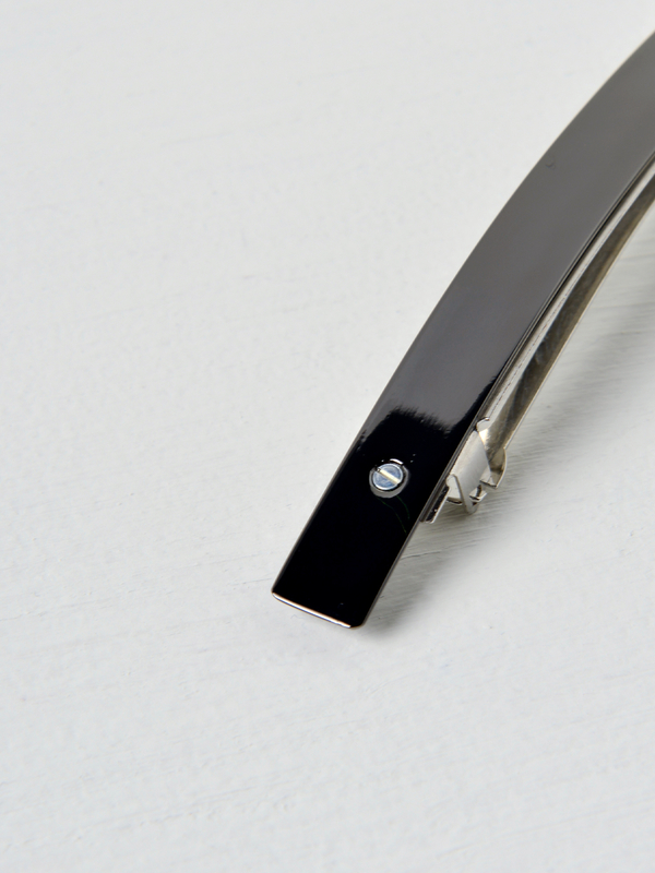 Sylvain le Hen Barrette 021 XL - Argent Noir / Black Silver Sylvain le Hen Barrette 021 XL - Argent Noir / Black Silver