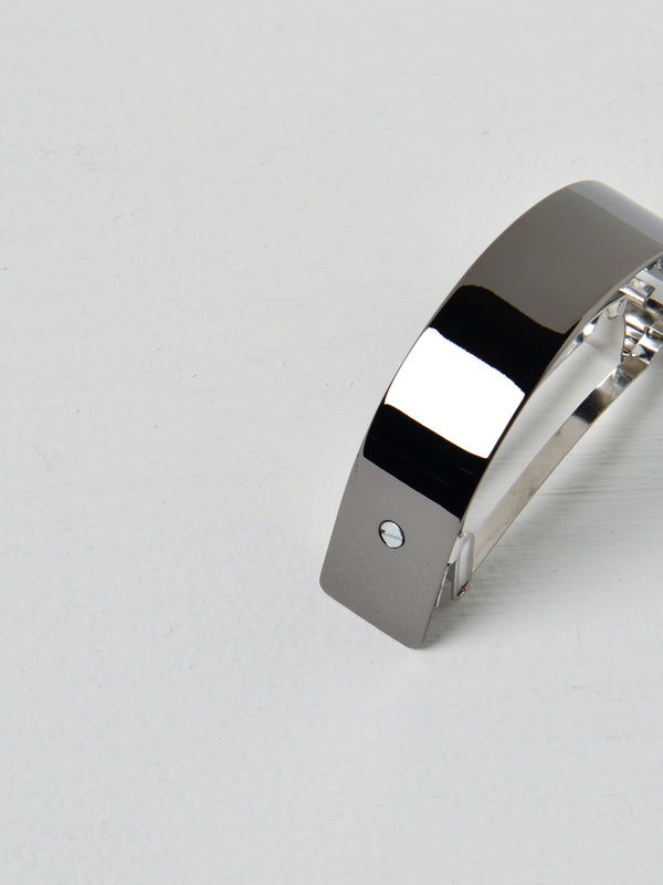Sylvain le Hen Barrette 046 - Argent Noir / Black Silver Sylvain le Hen Barrette 046 - Argent Noir / Black Silver