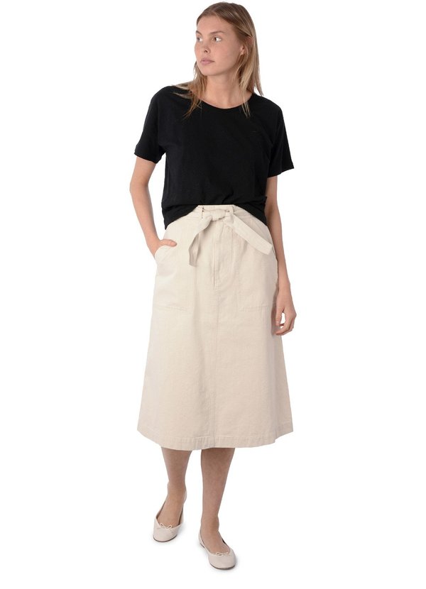 MHL by Margaret Howell MIDI TIE WAIST SKIRT | Garmentory