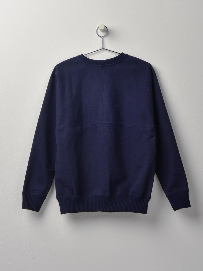 Nanamica CREW NECK SWEAT - NAVY | Garmentory