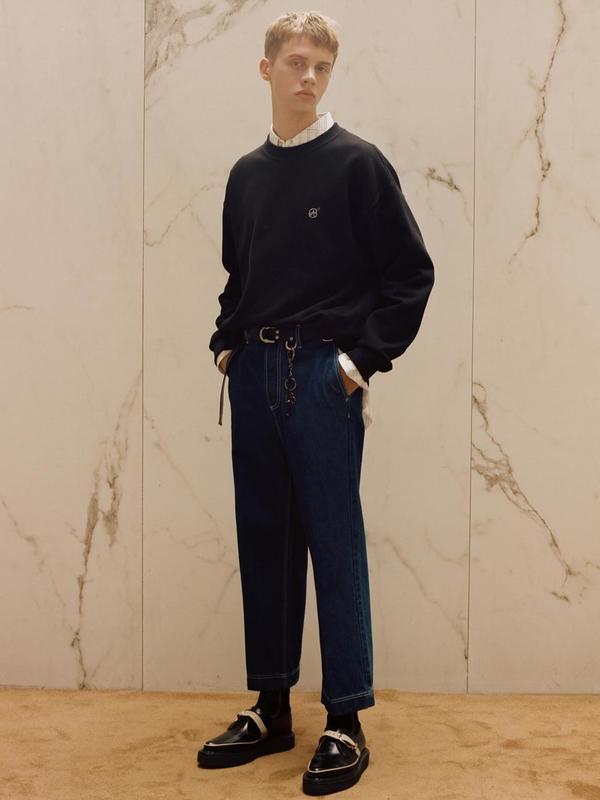 Andersson Bell Stich Denim Cropped Trousers Andersson Bell Stich Denim Cropped Trousers
