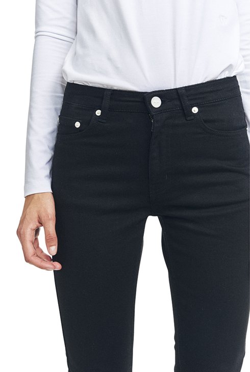 Wood Wood Denim Lou Black Stretch Wood Wood Denim Lou Black Stretch