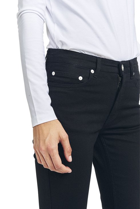 Wood Wood Denim Lou Black Stretch Wood Wood Denim Lou Black Stretch
