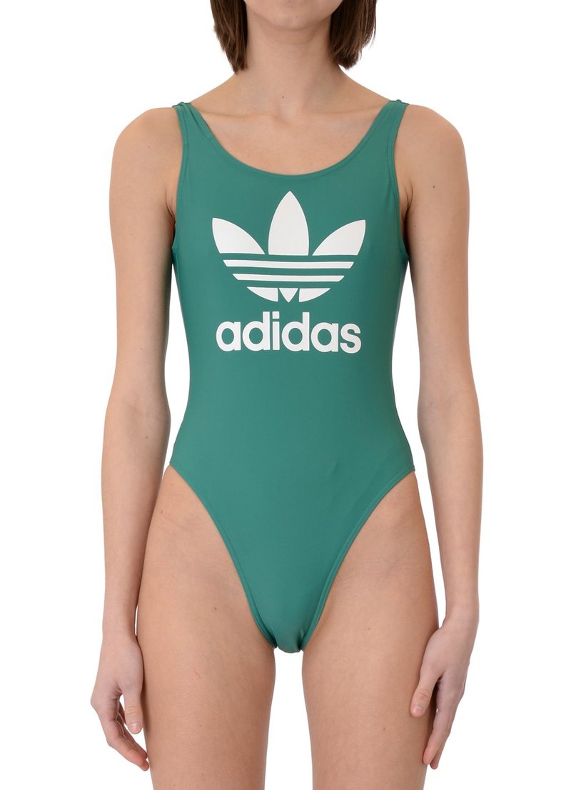 adidas trefoil one piece swimsuit