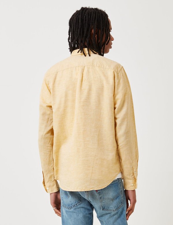 Norse Projects Osvald Button Down Shirt - Sunwashed Yellow Norse Projects Osvald Button Down Shirt - Sunwashed Yellow