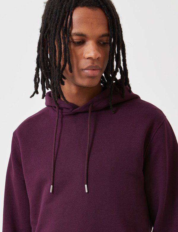 Norse Projects Vagn Classic Hooded Sweatshirt - Purple Norse Projects Vagn Classic Hooded Sweatshirt - Purple