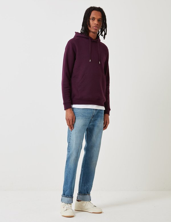 Norse Projects Vagn Classic Hooded Sweatshirt - Purple Norse Projects Vagn Classic Hooded Sweatshirt - Purple