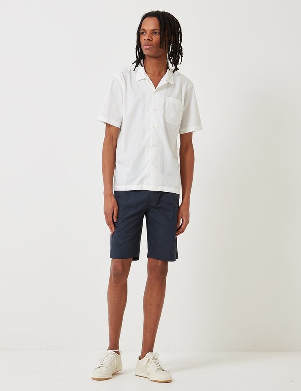 Universal Works Poplin Walk Shorts - Navy Blue Universal Works Poplin Walk Shorts - Navy Blue