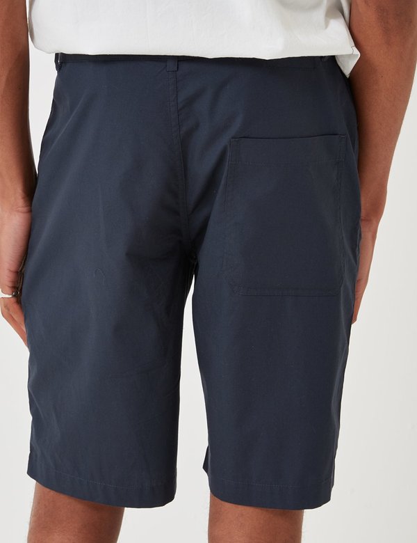 Universal Works Poplin Walk Shorts - Navy Blue Universal Works Poplin Walk Shorts - Navy Blue