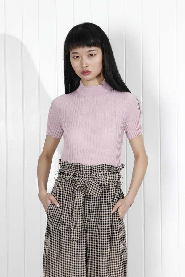 Nanushka Ange Top - Lilac Nanushka Ange Top - Lilac