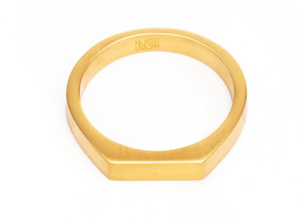 MING YU WANG THEOREM RING - Gold Plate Brass MING YU WANG THEOREM RING - Gold Plate Brass