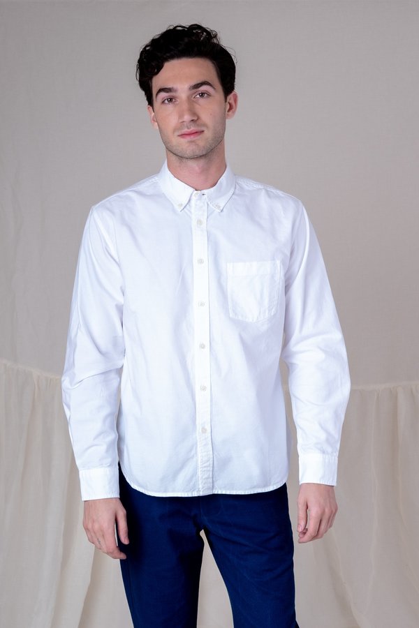 Corridor LONG SLEEVE OXFORD - WHITE Corridor LONG SLEEVE OXFORD - WHITE
