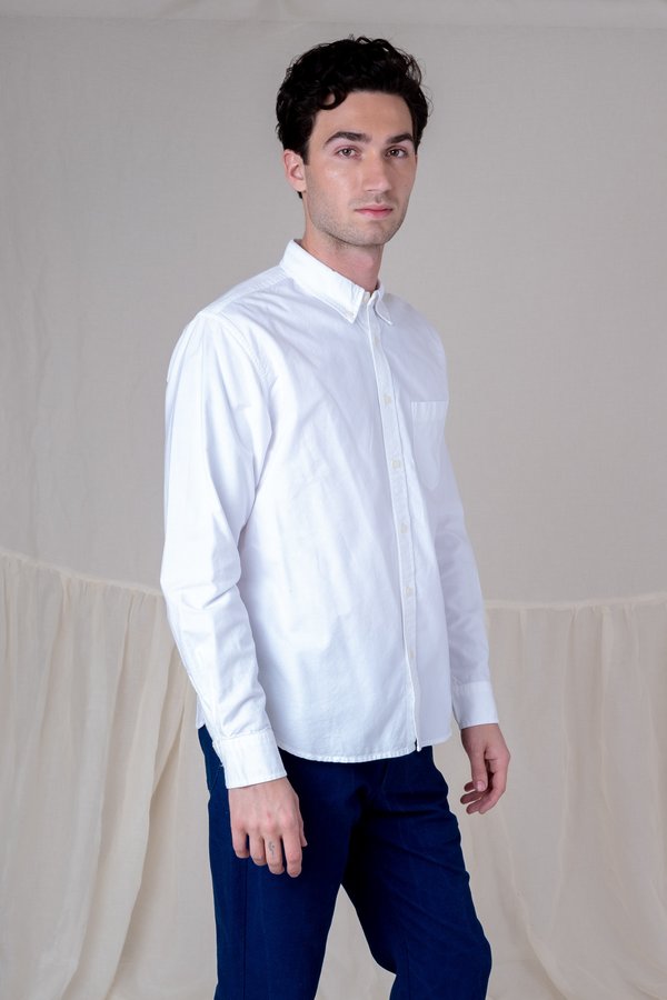 Corridor LONG SLEEVE OXFORD - WHITE Corridor LONG SLEEVE OXFORD - WHITE