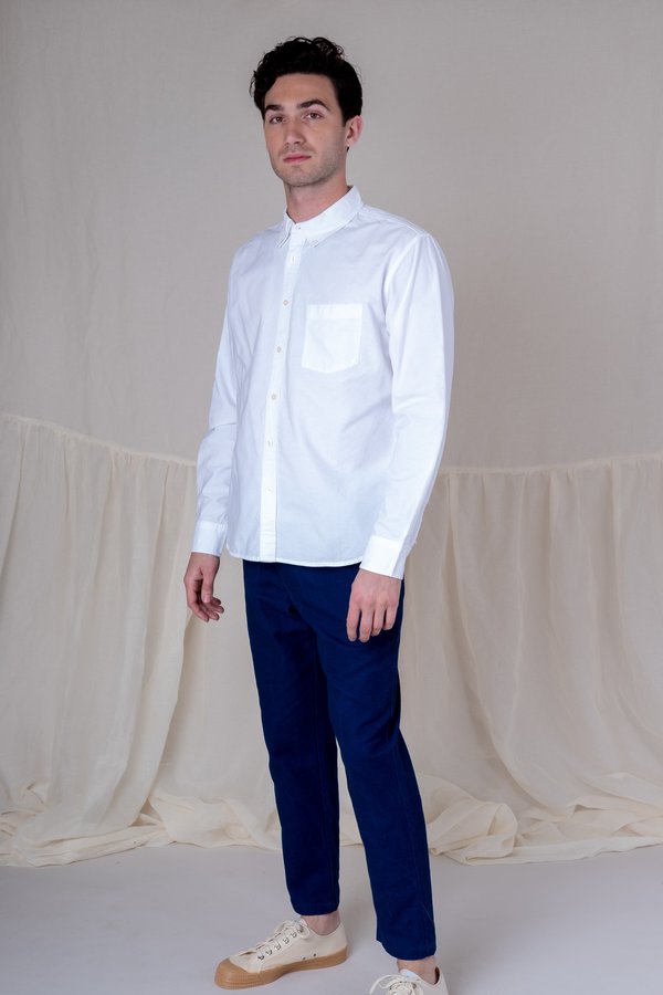 Corridor LONG SLEEVE OXFORD - WHITE Corridor LONG SLEEVE OXFORD - WHITE