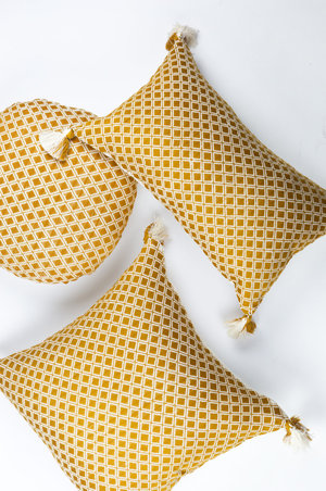 Archive New York Comalapa Pillow - Ochre Archive New York Comalapa Pillow - Ochre