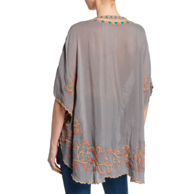 Johnny was ANTOINETTE PONCHO - grey Johnny was ANTOINETTE PONCHO - grey