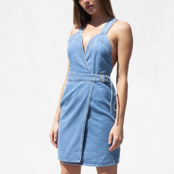giza mini dress GAUGE81 Giza Dress in Mint