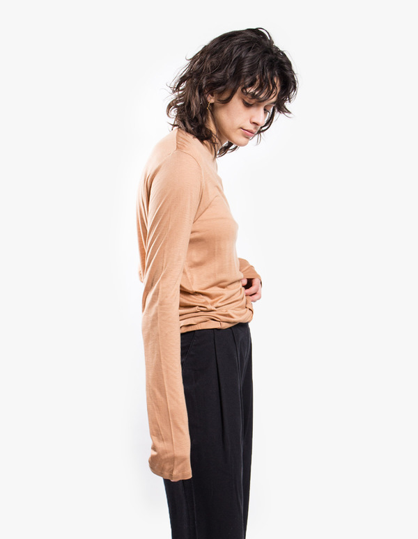 Baserange Long Sleeve Tee - Nude 3 Baserange Long Sleeve Tee - Nude 3