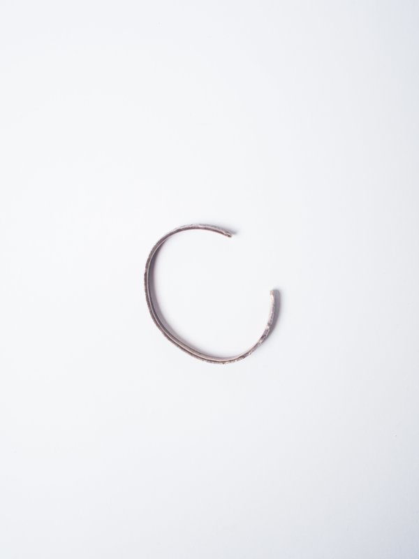 CAUSE AND EFFECT SLASHED TEXTURE CUFF - STERLING SILVER CAUSE AND EFFECT SLASHED TEXTURE CUFF - STERLING SILVER