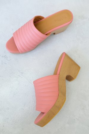 Beklina Open Toe Ribbed Clog Beklina Open Toe Ribbed Clog